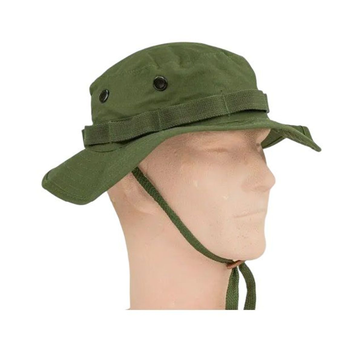 GENERICO - GORRA SOMBRERO Boonie Hat RIPSTOP VERDE OLIVO