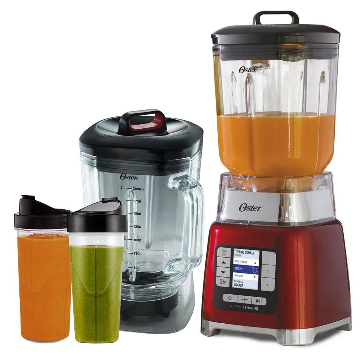 OSTER - Licuadora Oster ActiveSense BLSTTDGRBG mas Kit de Accesorios