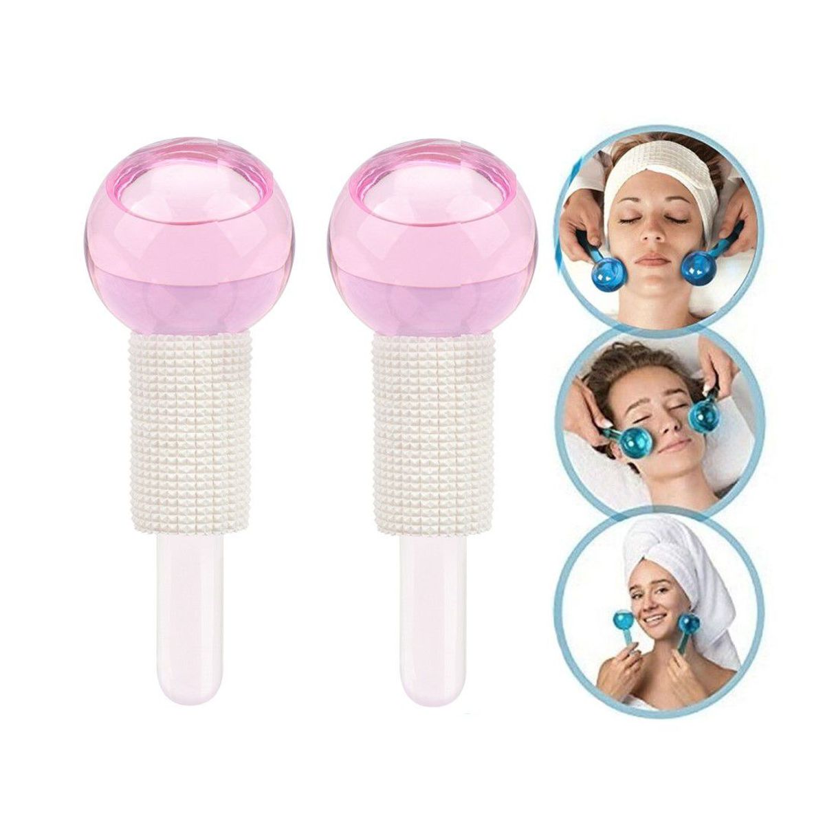 GENERICO - Masajeador de cristal para el cuerpo 13cm