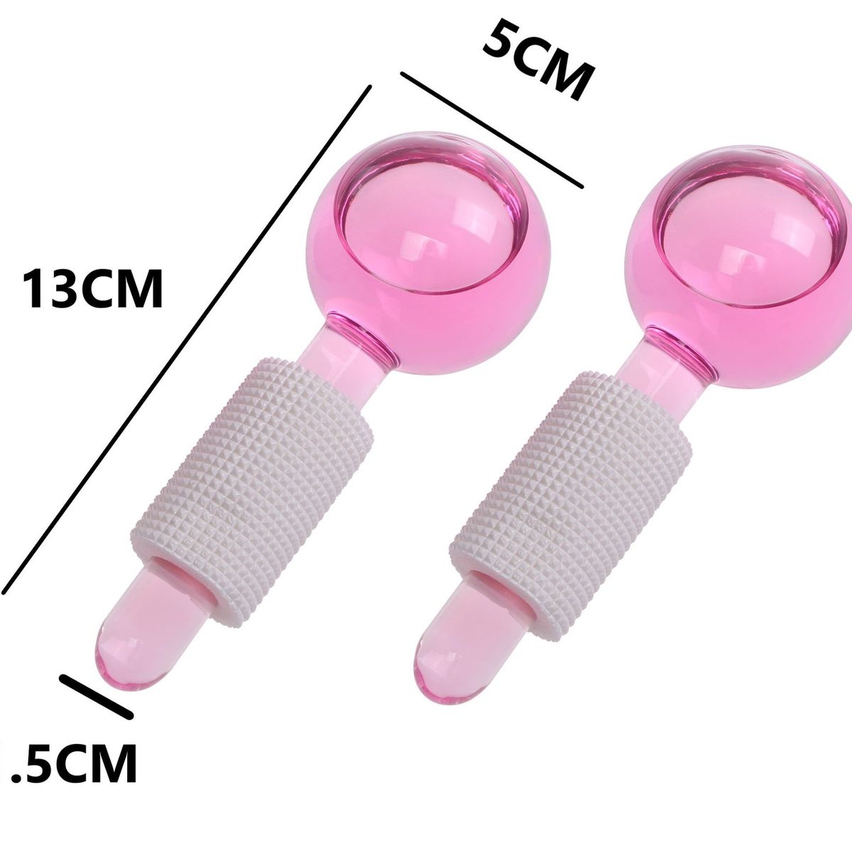 GENERICO - Masajeador de cristal para el cuerpo 13cm