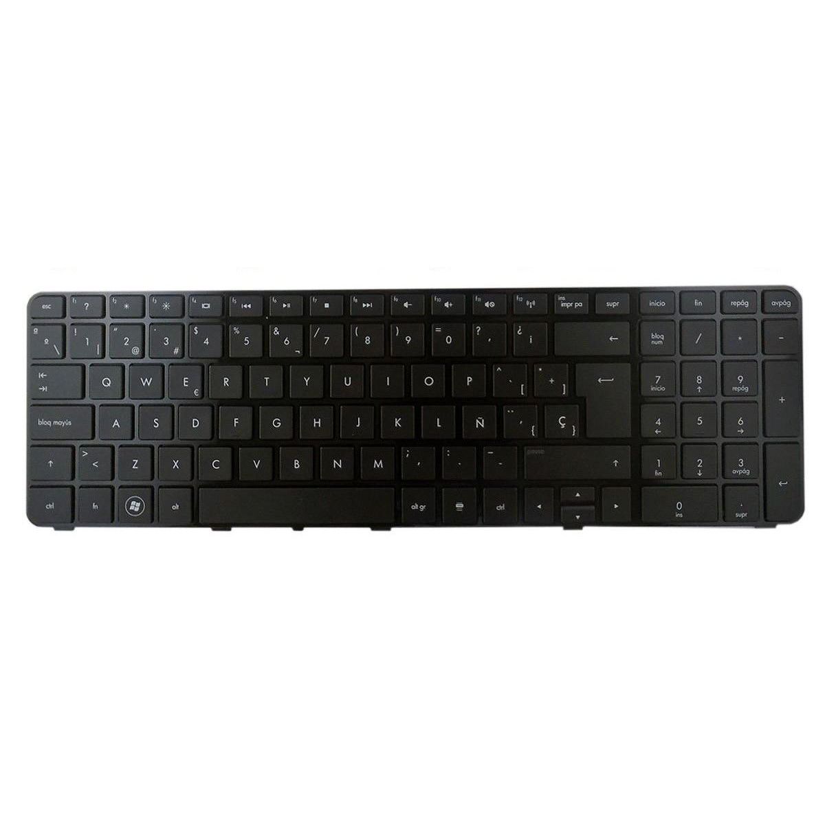 GENERICO - Teclado para Laptop HP PAVILION DV7-4000,  DV7-4100  Sin Marco