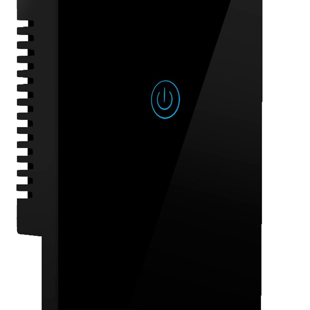 MADTRONIX - Interruptor Inteligente de Luz  Simple Alexa y Google Sin Neutro Negro