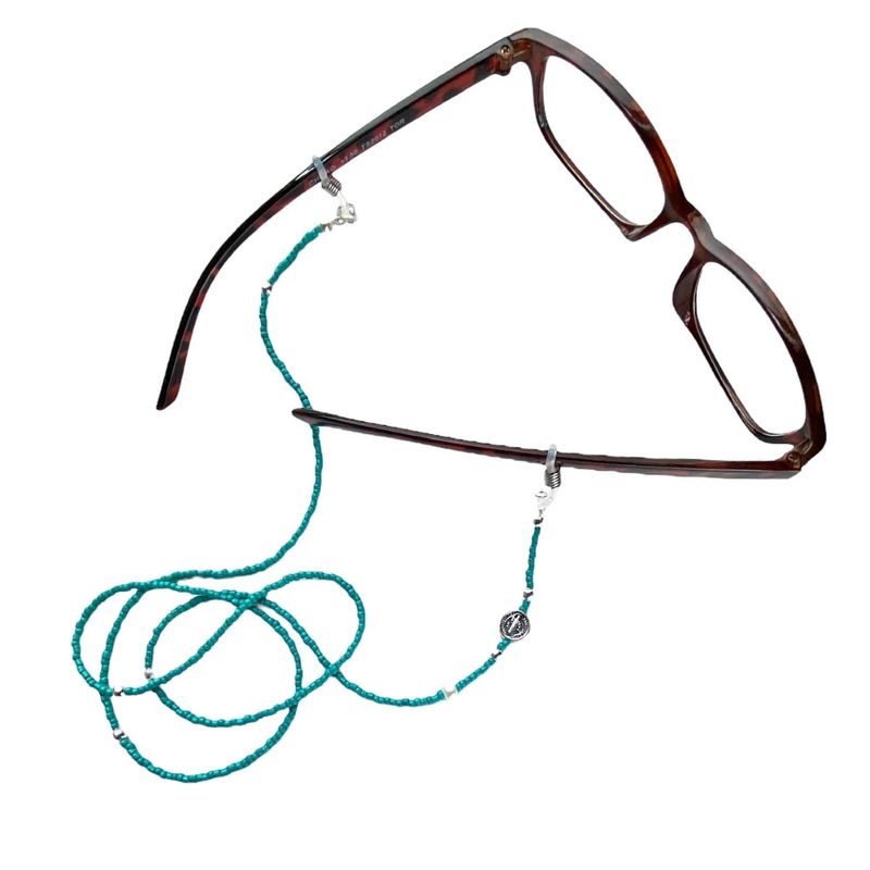 SANTORAL - Sujetador de Lentes Medalla de San Benito