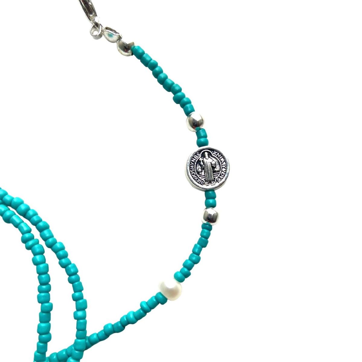 SANTORAL - Sujetador de Lentes Medalla de San Benito