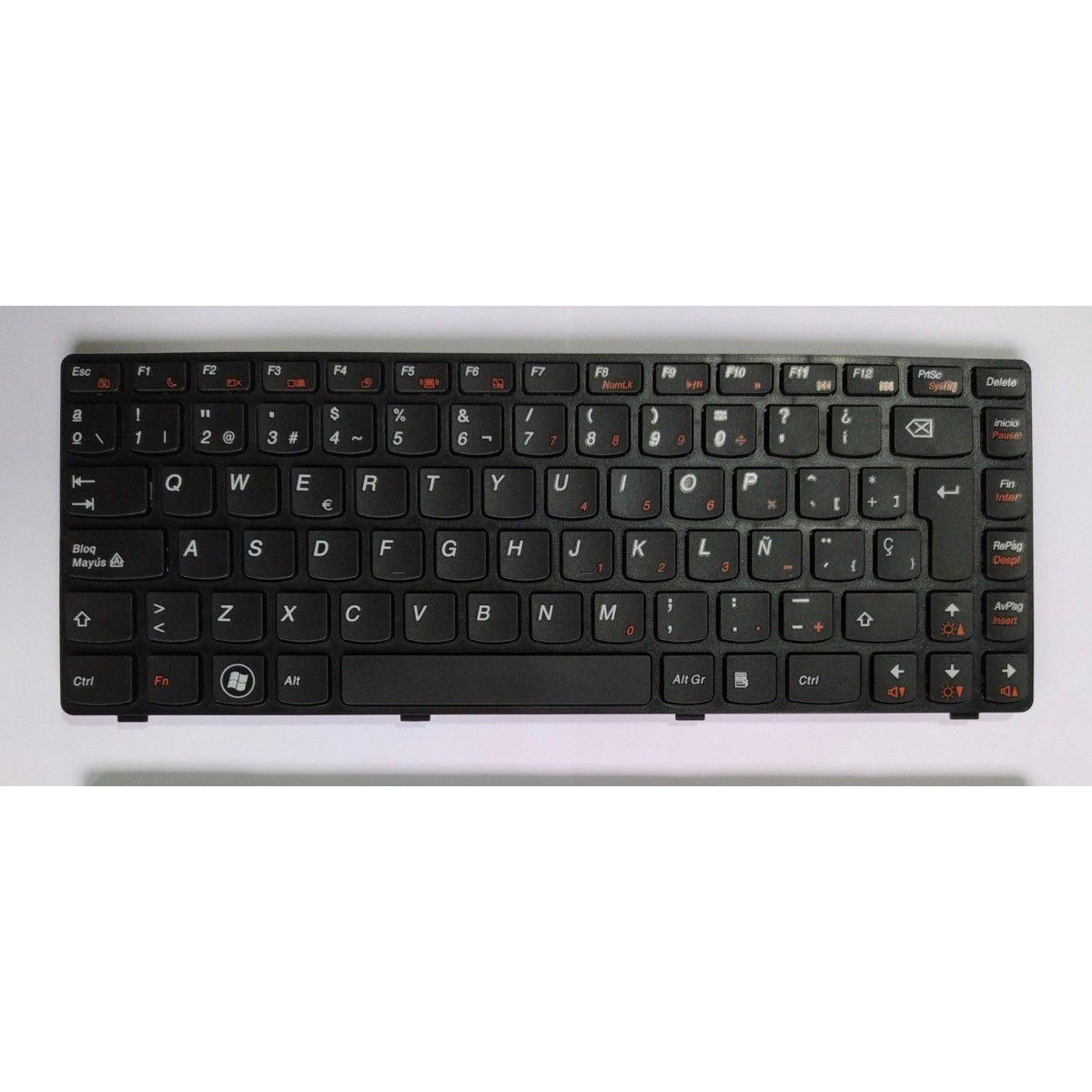GENERICO - Teclado para Laptop Lenovo G470,  G475, B470, V470, B570, B490, B475E