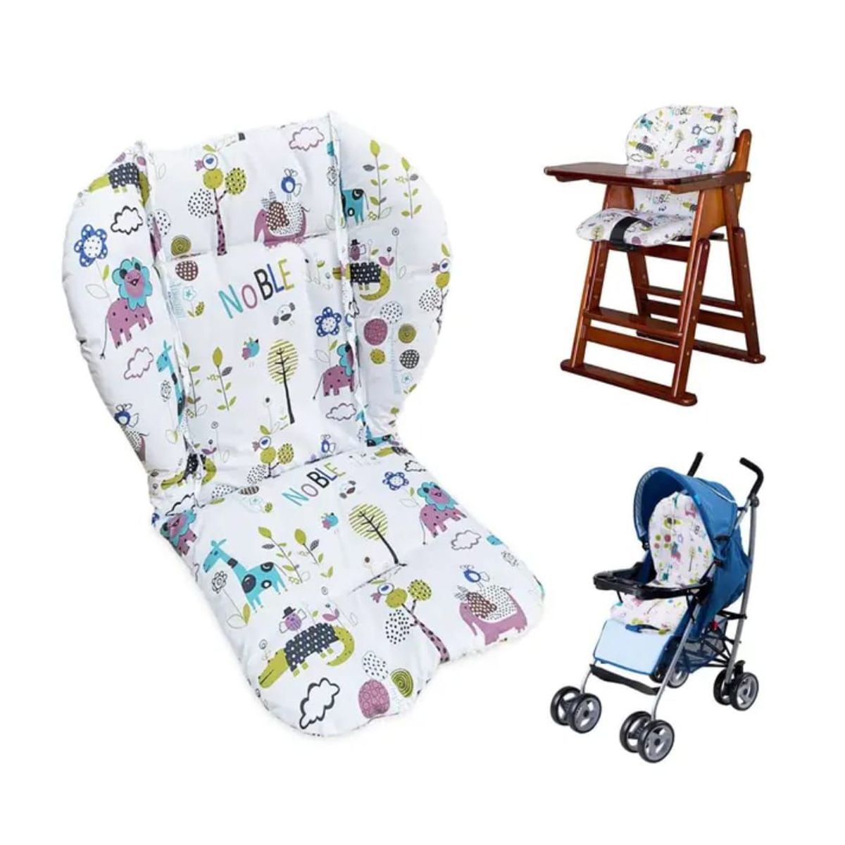 GENERICO - Cojín para coche y silla de comer de bebé Noble