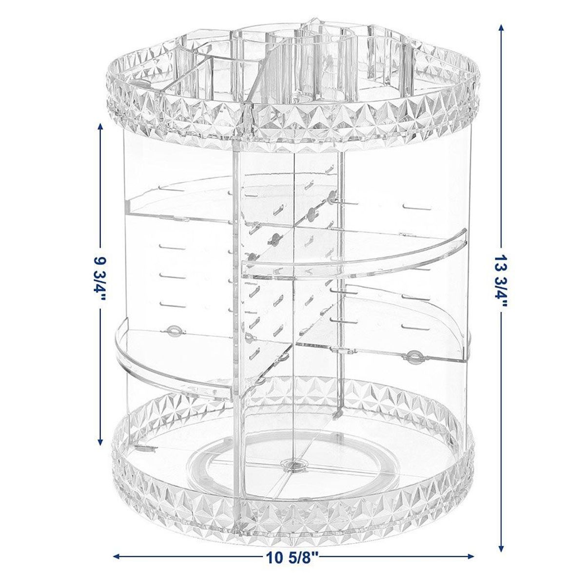 MEGIMPERU - Organizador de Cosméticos y Maquillaje Giratorio