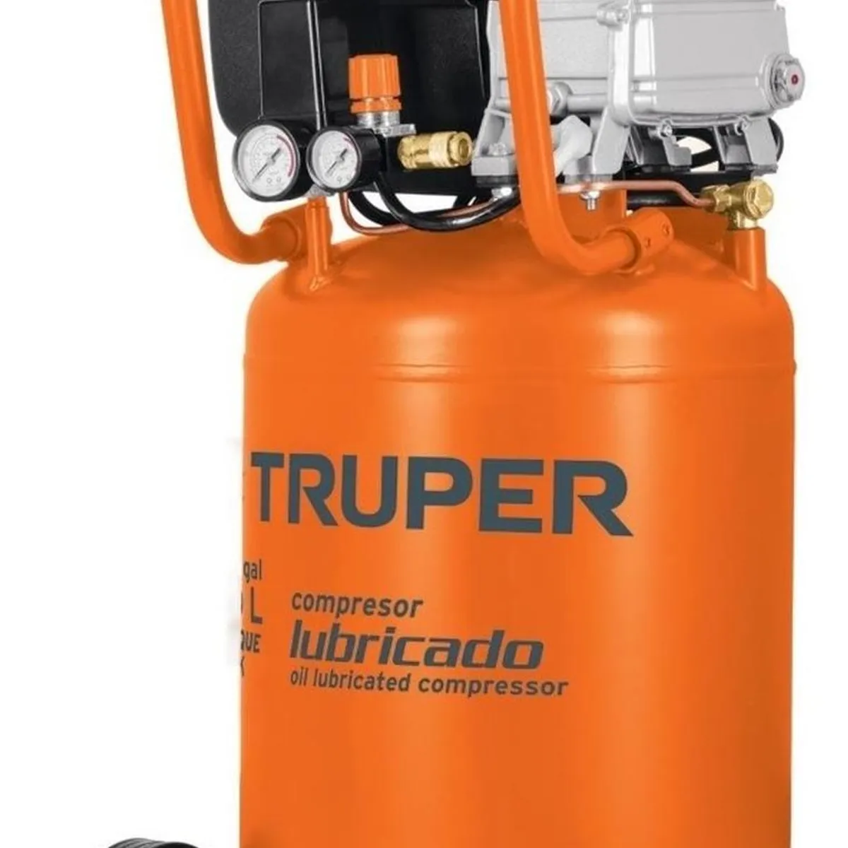 TRUPER - Compresor lubricado banda vertical 50L Truper