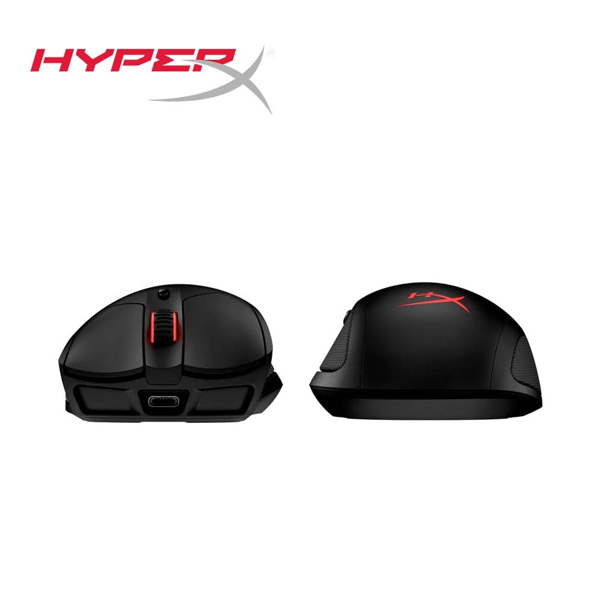 HYPERX - Mouse HyperX Pulsefire Dart RGB Gaming RF Inalámbrico Qi Pixart 3389 PC, PS4, Xbox One - HX-MC006B