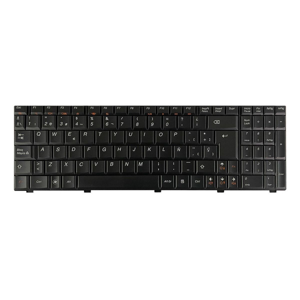 GENERICO - Teclado  para Laptop  Lenovo G575, G570, G560.