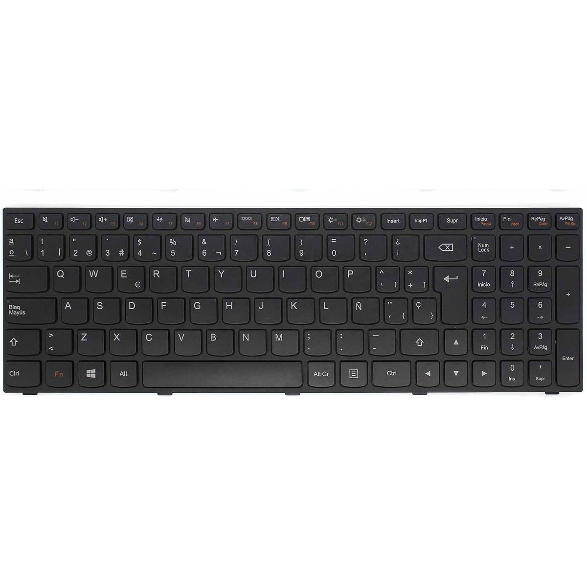 GENERICO - Teclado  para Laptop  Lenovo  G50-70, Z50-70, G50-30
