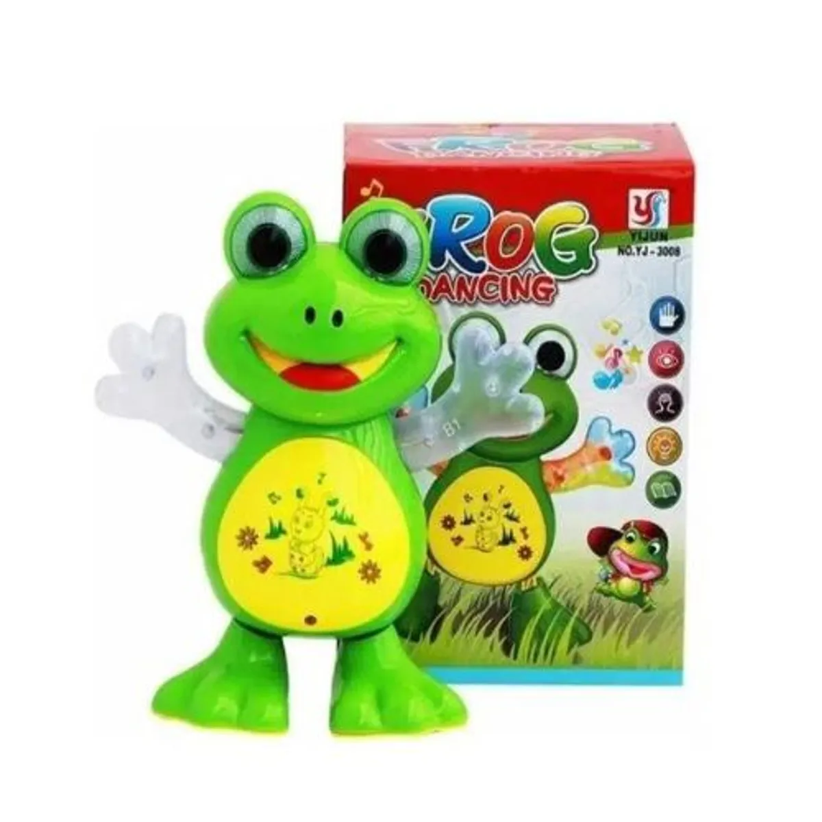 GENERICO - JUGUETE MUSICAL - RANITA MUSICAL BAILARINA PARA BEBE