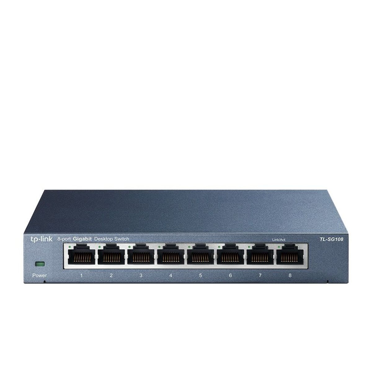 TP LINK - Switch Tp-Link de Sobremesa Gigabit 8 Puertos de Metal