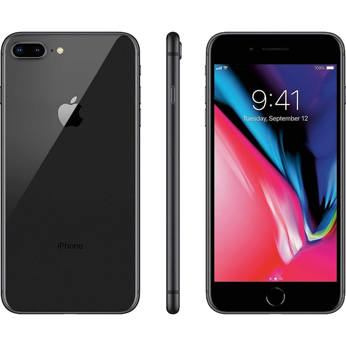 iPhone 8 Plus 64gb Grado A negro Reacondicionado, marca APPLE - Foto Principal