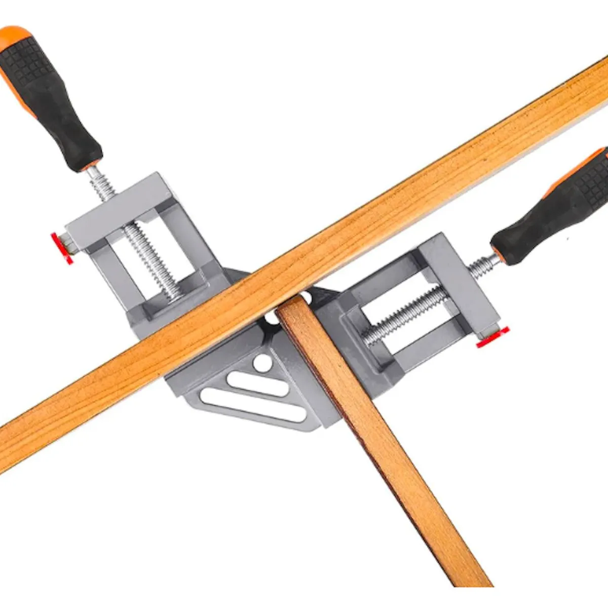 GENERICO - PRENSA ESQUINA DE ALUMINIO ABRAZADERA DE 90GRADOS AUSTE DOBLE WORKTOOLS