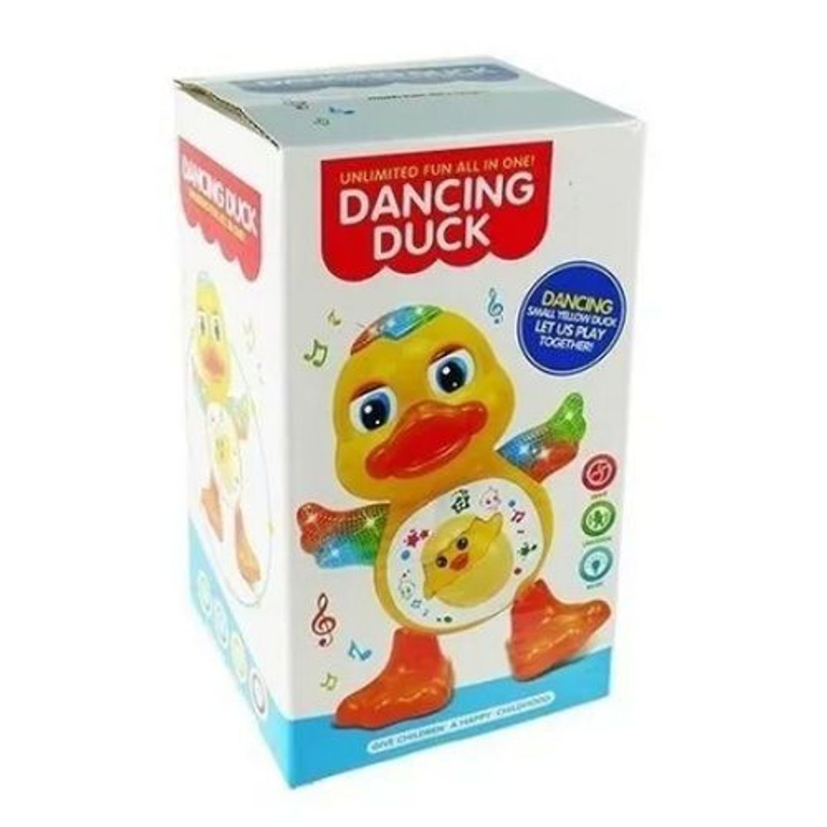 GENERICO - JUGUETE MUSICAL - PATITO MUSICAL BAILARIN PARA BEBE