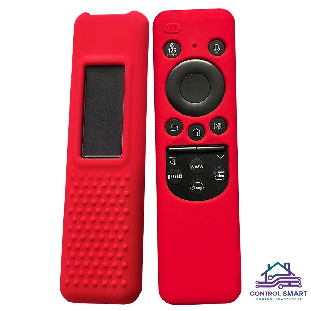 CASE - Funda Para Control Samsung Solar Smart Tv Modelo 2023- Rojo