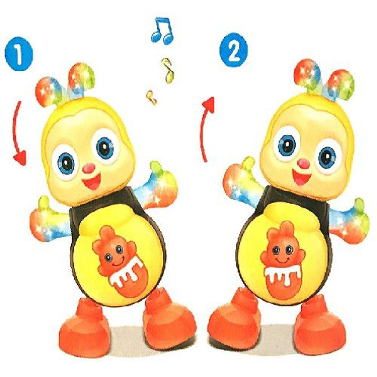 GENERICO - JUGUETE MUSICAL - ABEJITA MUSICAL BAILARINA PARA BEBE