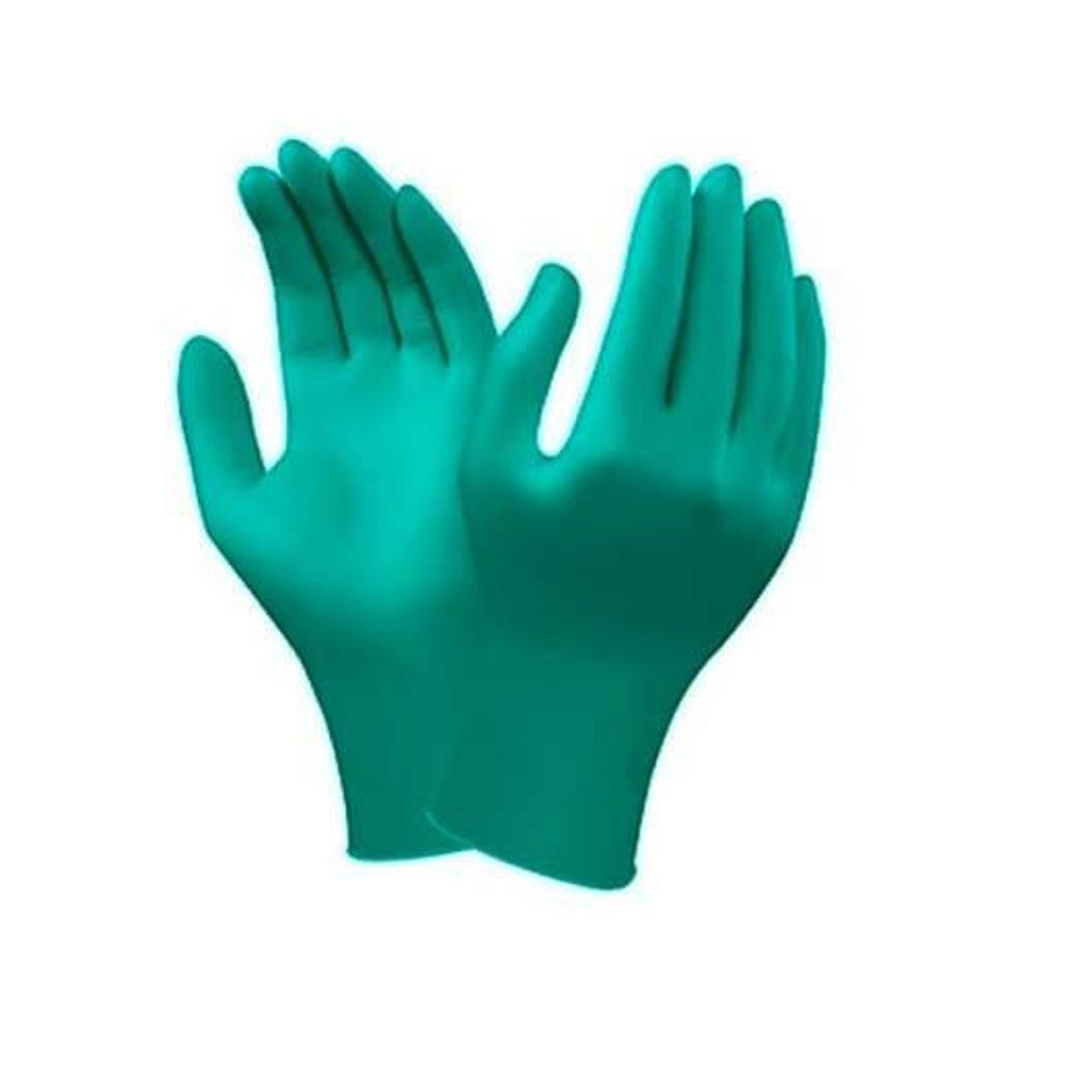 GENERICO - GUANTES ALTO RIESGO VERDE SMALL GRUESOS DE NITRILO CAJA X 100 UNIDADES