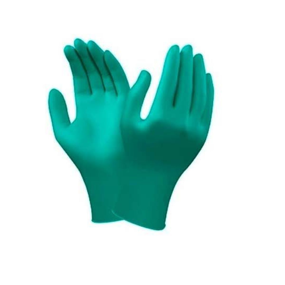 GENERICO - GUANTES ALTO RIESGO VERDE SMALL GRUESOS DE NITRILO CAJA X 100 UNIDADES