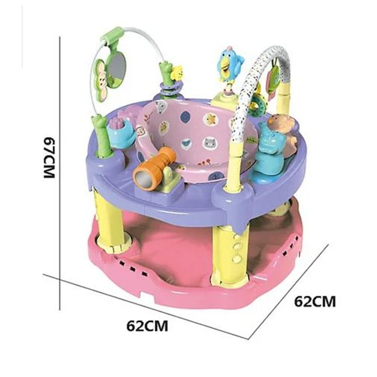 GENERICO - Silla de Aprendizaje Rosado sin ruedas