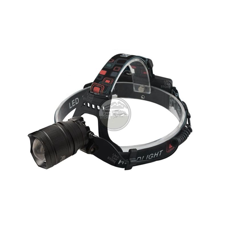CAFINI - Linterna De Cabeza Profesional Minera Led Recargable Usb