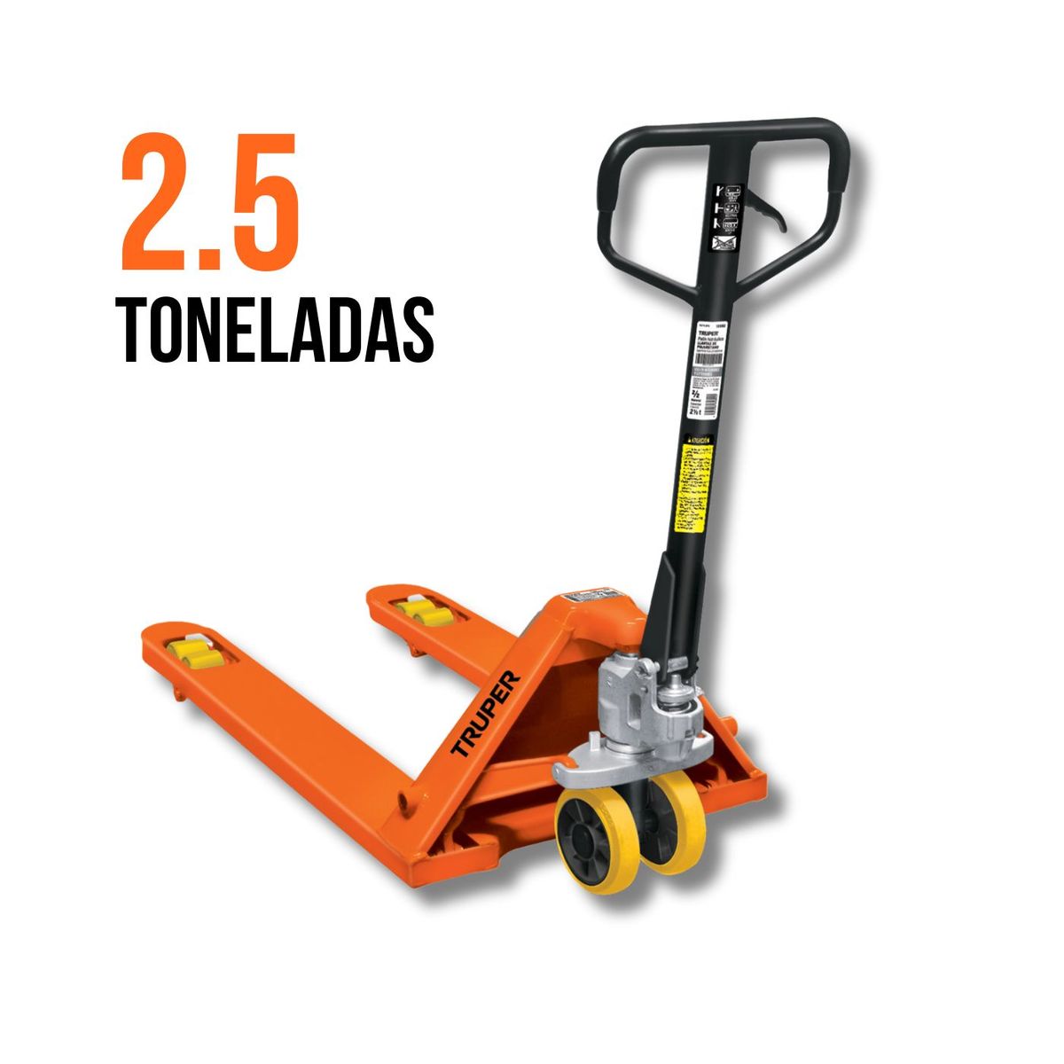 TRUPER - Pato de carga con ruedas 2.5 toneladas Truper