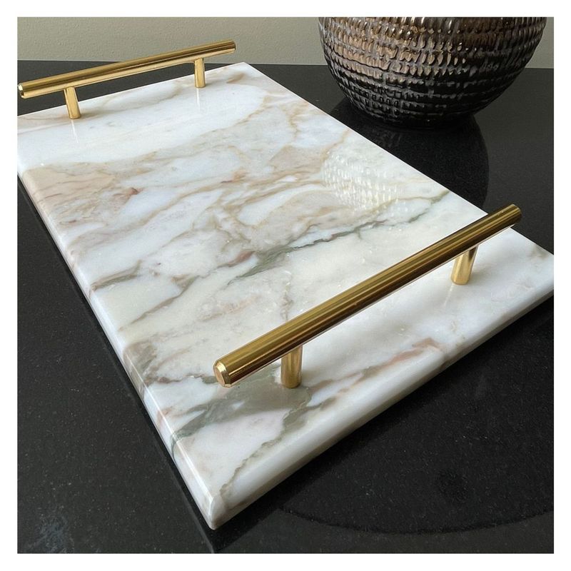 DAS HAUS - Azafate Mármol Calacatta Gold - Rectangular