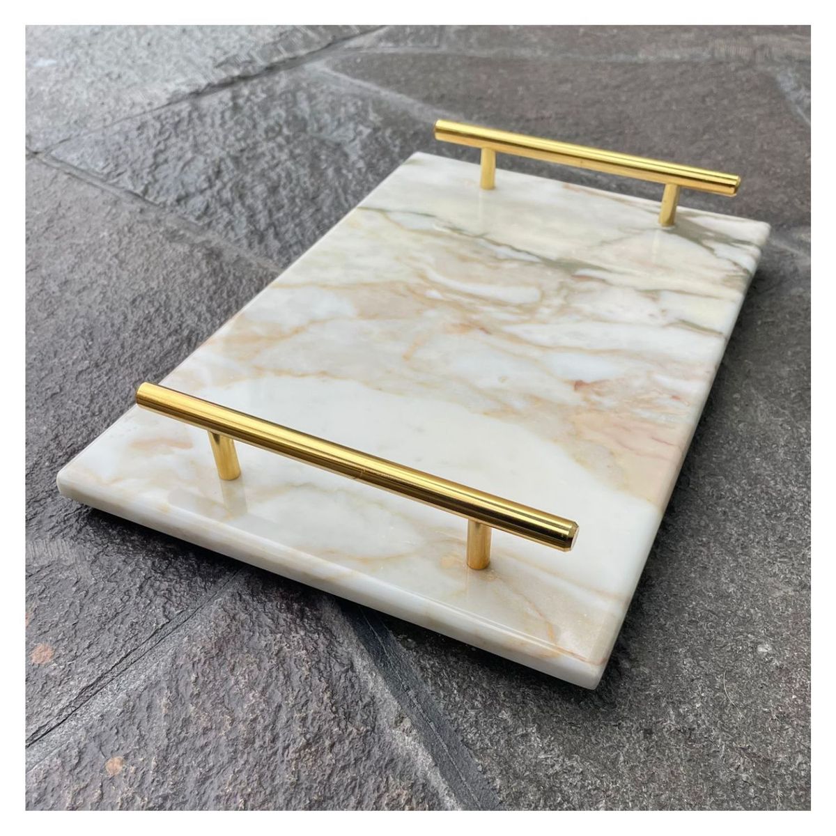 DAS HAUS - Azafate Mármol Calacatta Gold - Rectangular