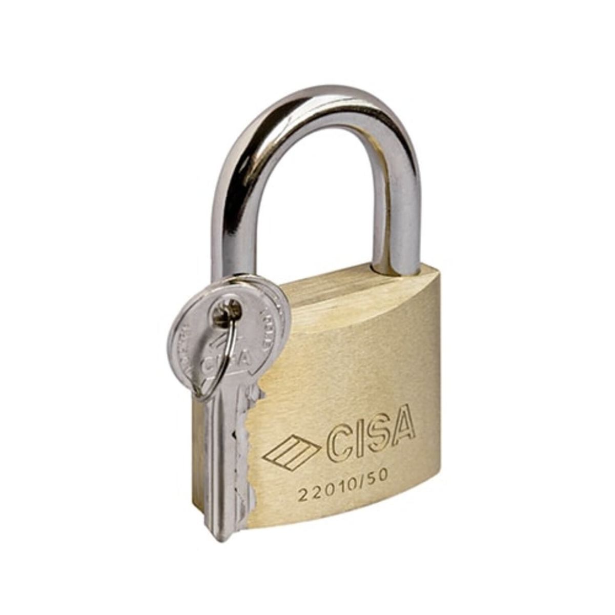 CISA - Candado Cisa Arco Latón de 50 mm