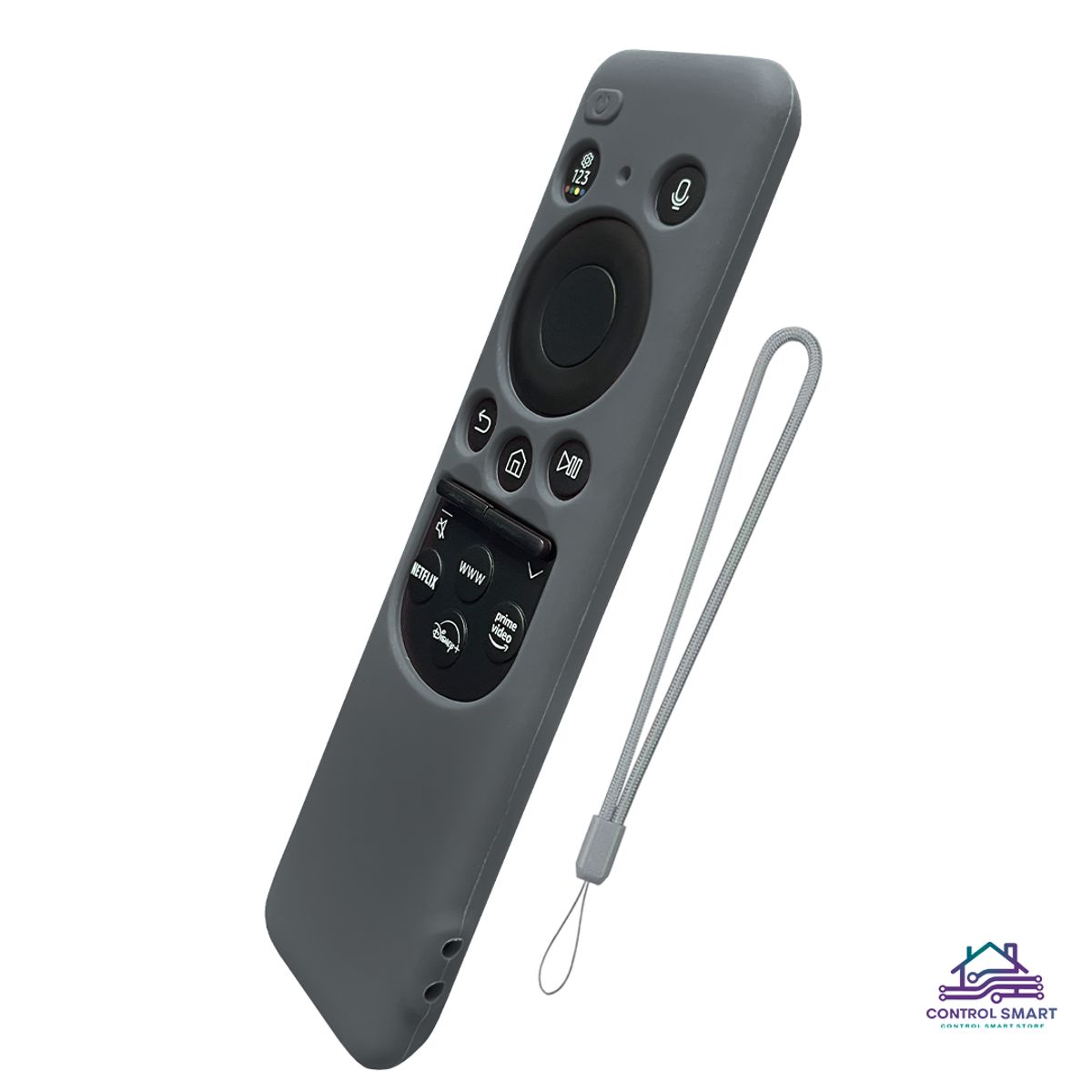 CASE - Funda Para Control Samsung Solar Smart Tv Modelo 2023- Plomo