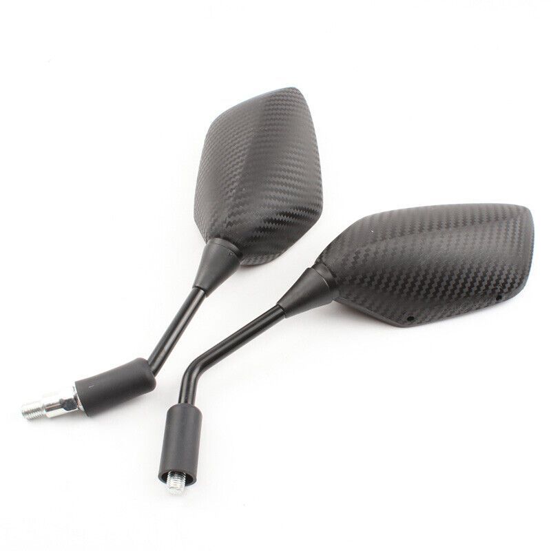 GENERICO - ESPEJOS PARA MOTOCICLETAS UNIVERSALES PLOMO