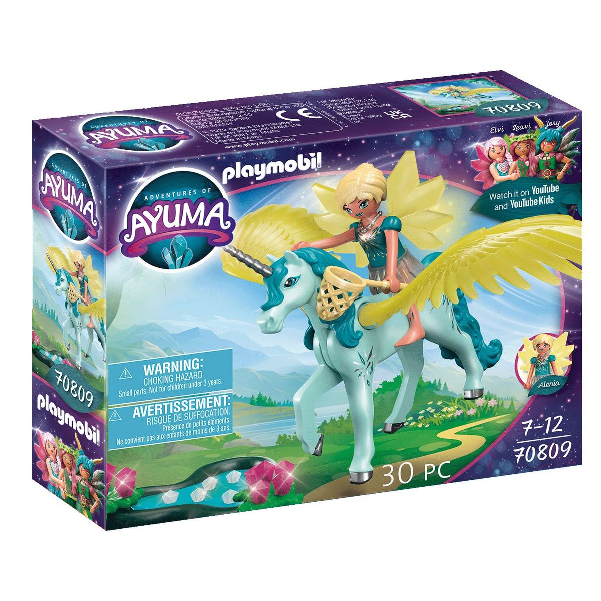 PLAYMOBIL - Playmobil Ayuma Hada de Cristal con Unicornio