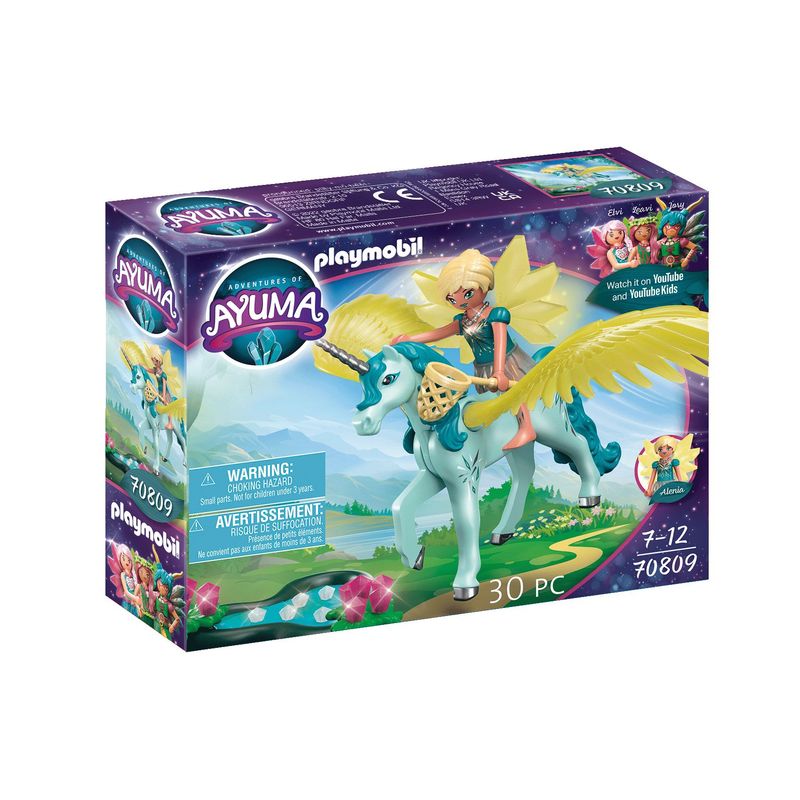 PLAYMOBIL - Playmobil Ayuma Hada de Cristal con Unicornio