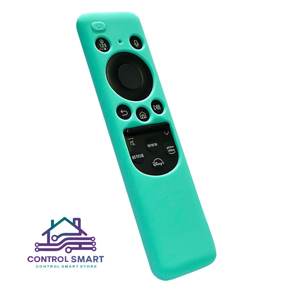 CASE - Funda Para Control Samsung Solar Smart Tv Modelo2023- Verde Agua