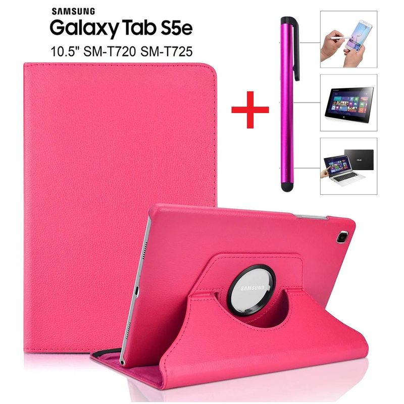 GENERICO - Funda Giro 360° con Lapiz Optico para Samsung Tab S5e 10.5 SM-T720