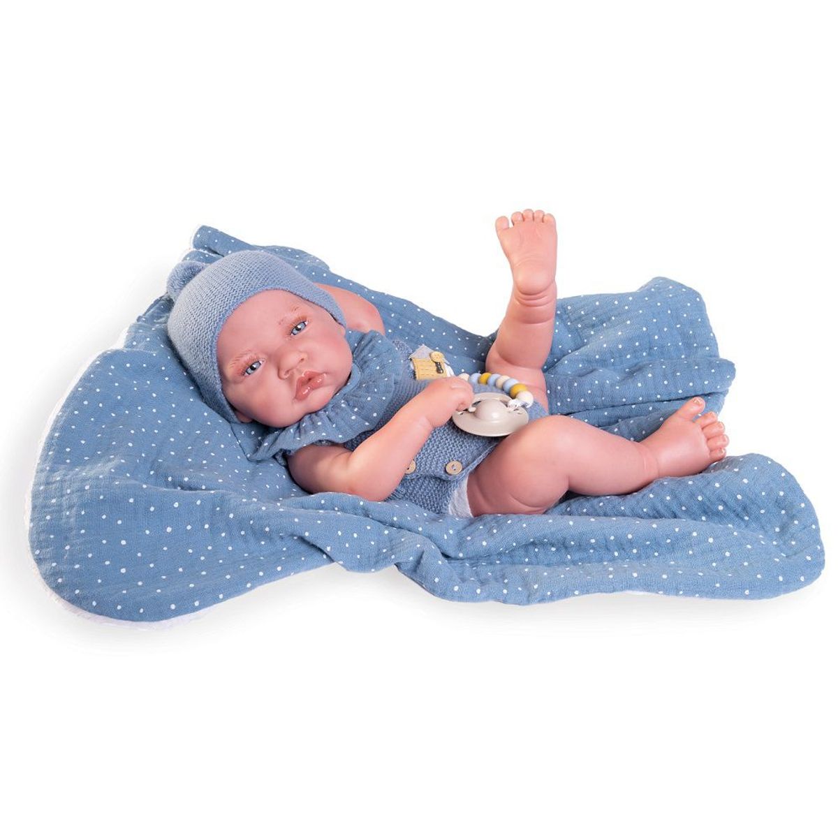 ANTONIO JUAN - Sweet Reborn Antonio Juan Recién Nacido Cuerpo Vinilo 42 Cm