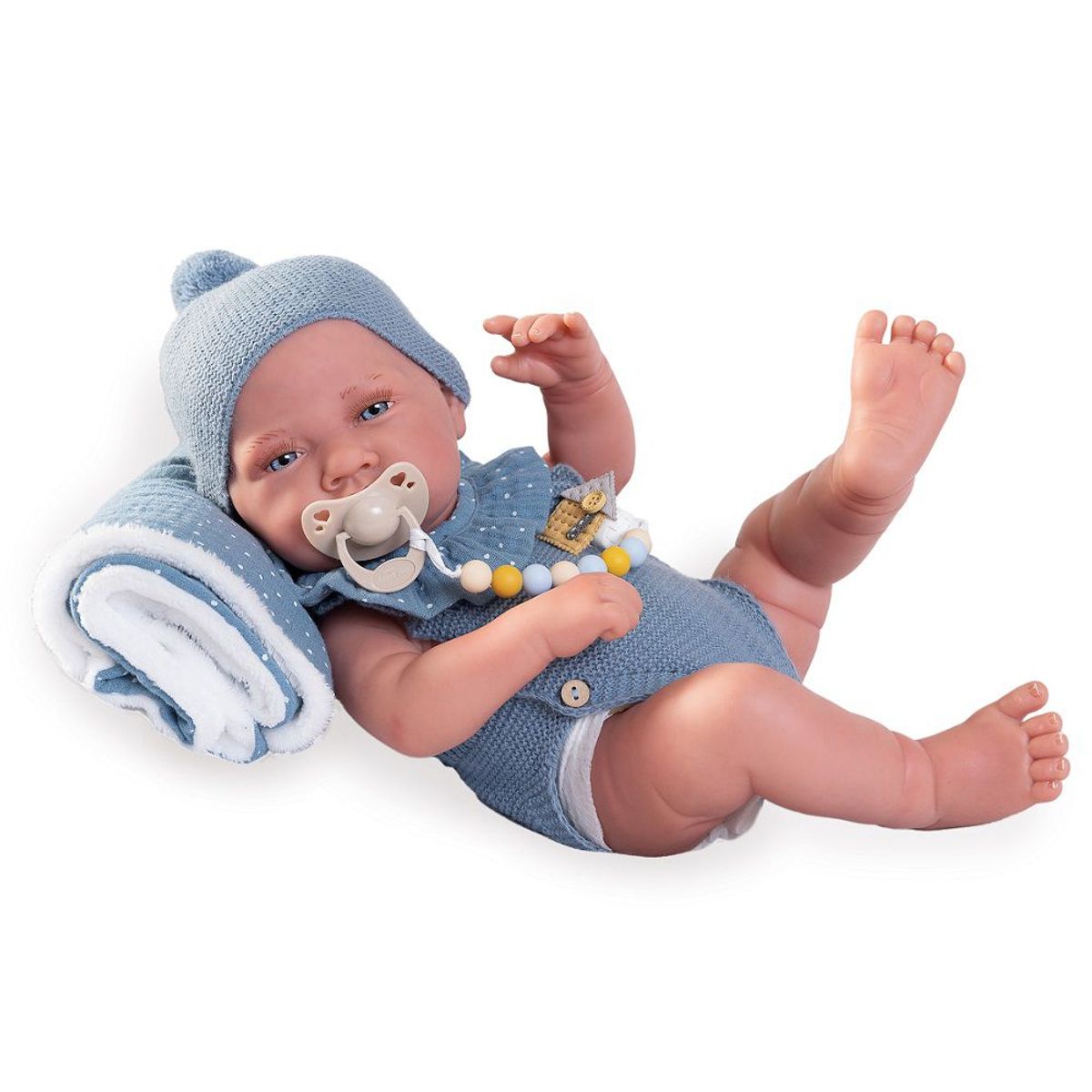 ANTONIO JUAN - Sweet Reborn Antonio Juan Recién Nacido Cuerpo Vinilo 42 Cm