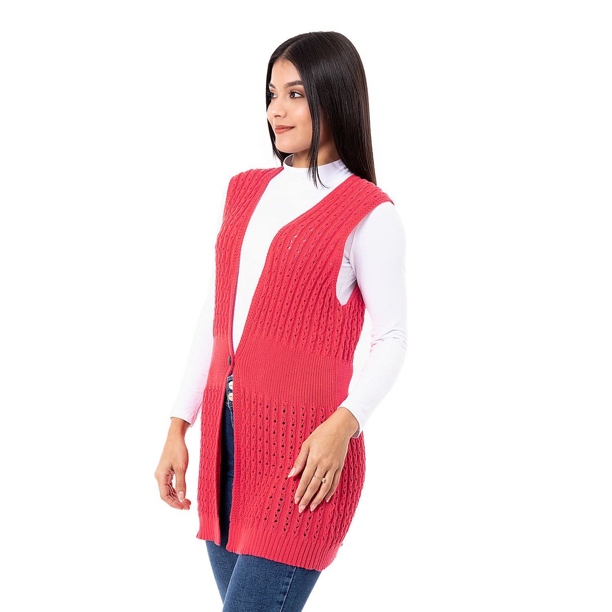 PIONIER - Chaleco Hilos Mujer Gighy Pionier