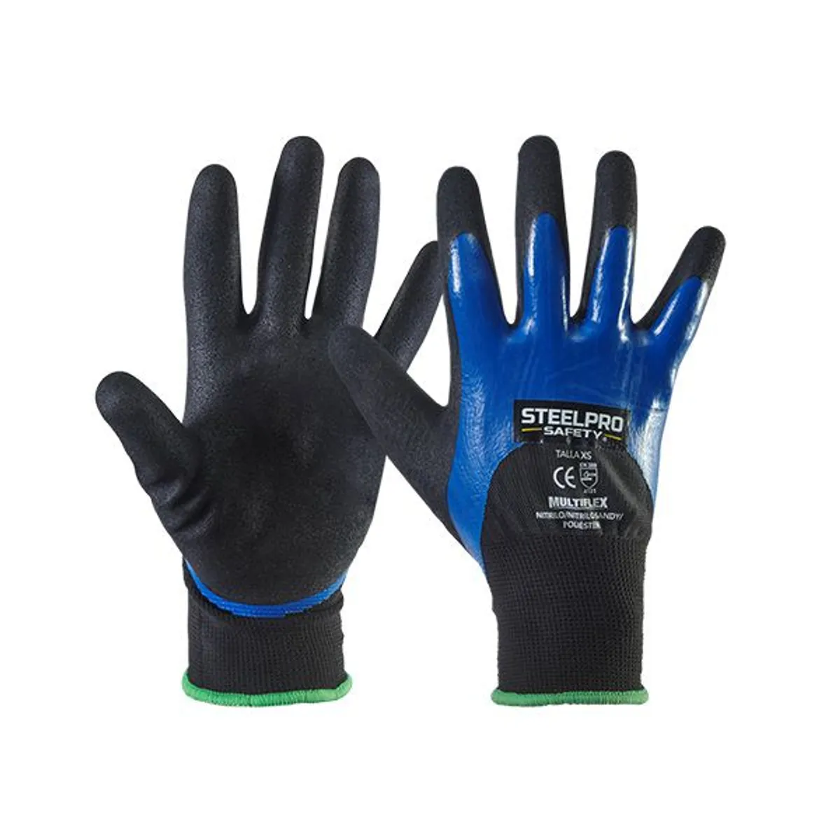 STEELPRO - GUANTE MULTIFLEX NITRILO NITRILO SANDY POLIESTER