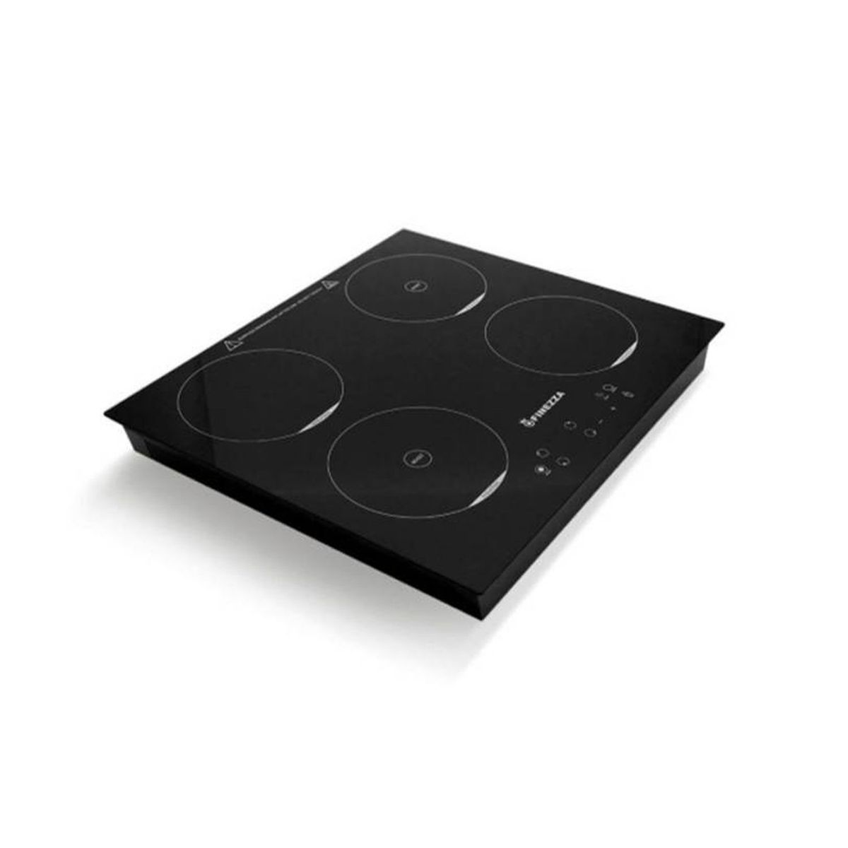 FINEZZA - Cocina de inducción FINEZZA FZ-318IN4 de 4 hornillas – Negro