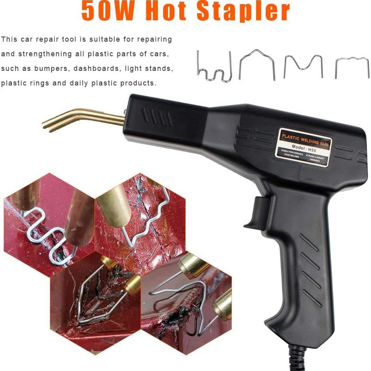 OEM - Pistola de Soldar Soldadura para todo Tipo de Plásticos 80Watts