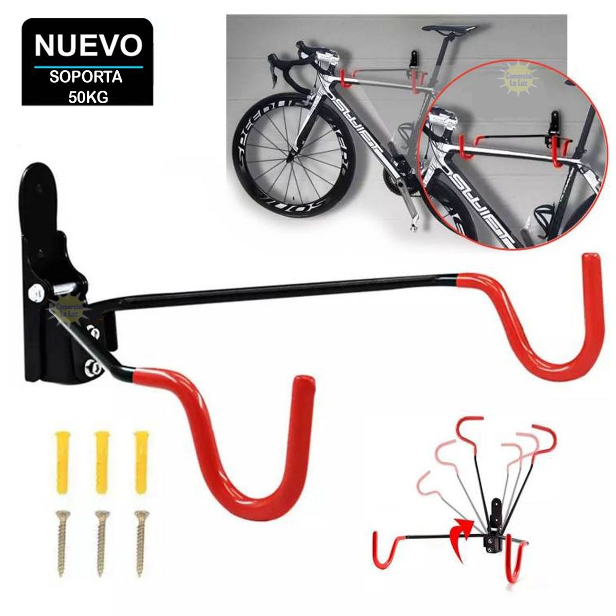 SUPER RACK - Rack de Pared Para Bicicleta Super Rack
