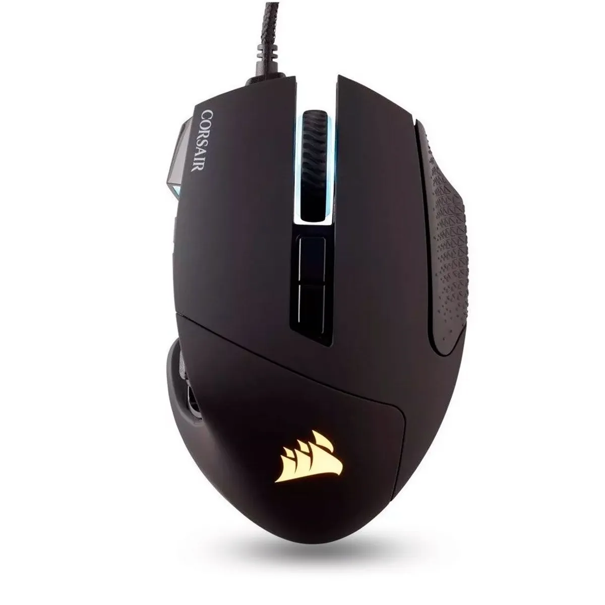 CORSAIR - Mouse Gamer Corsair Scimitar Pro Rgb Black 12 botones laterales macro