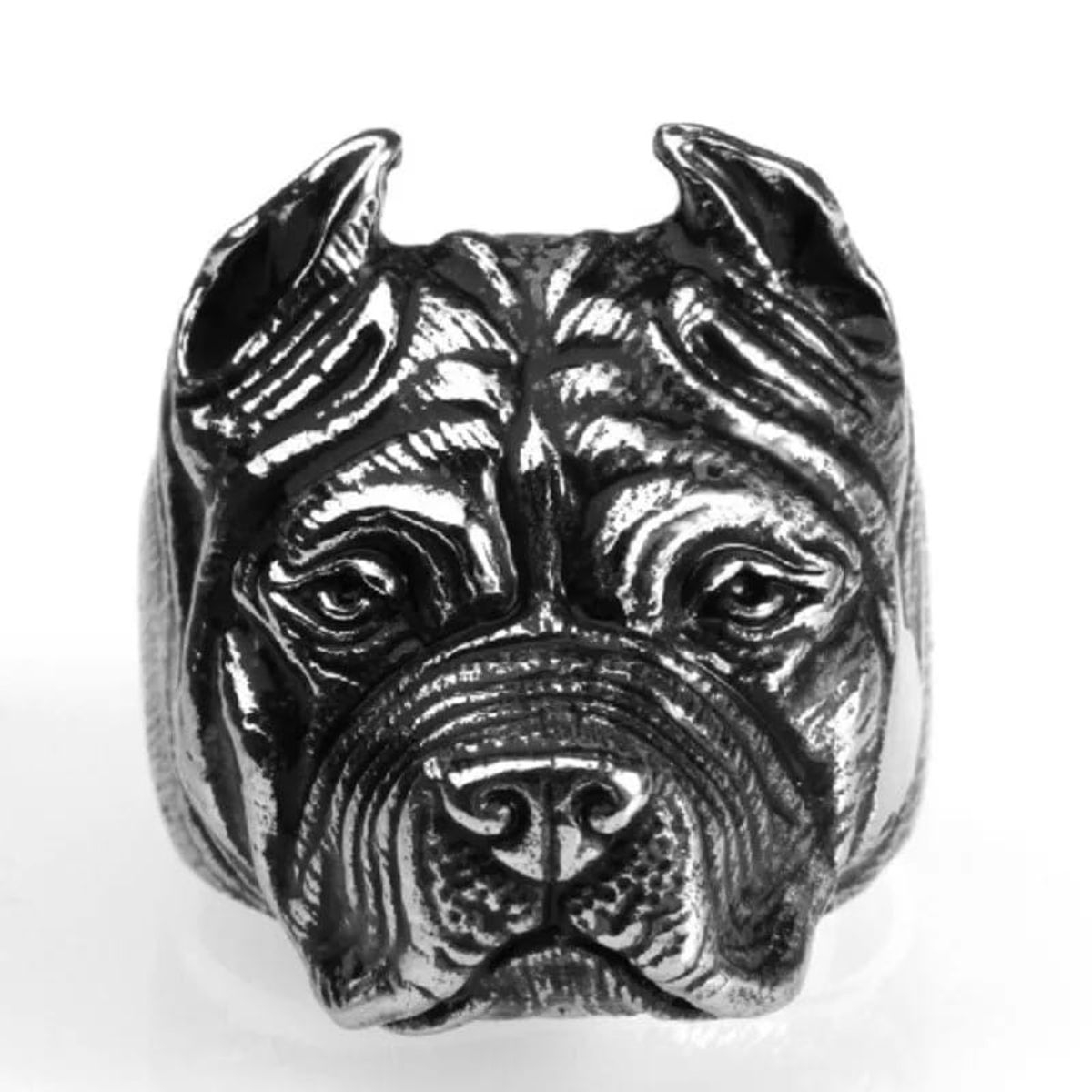AFRODITA - Anillo Para Hombre Modelo American Pit Bull Terrier