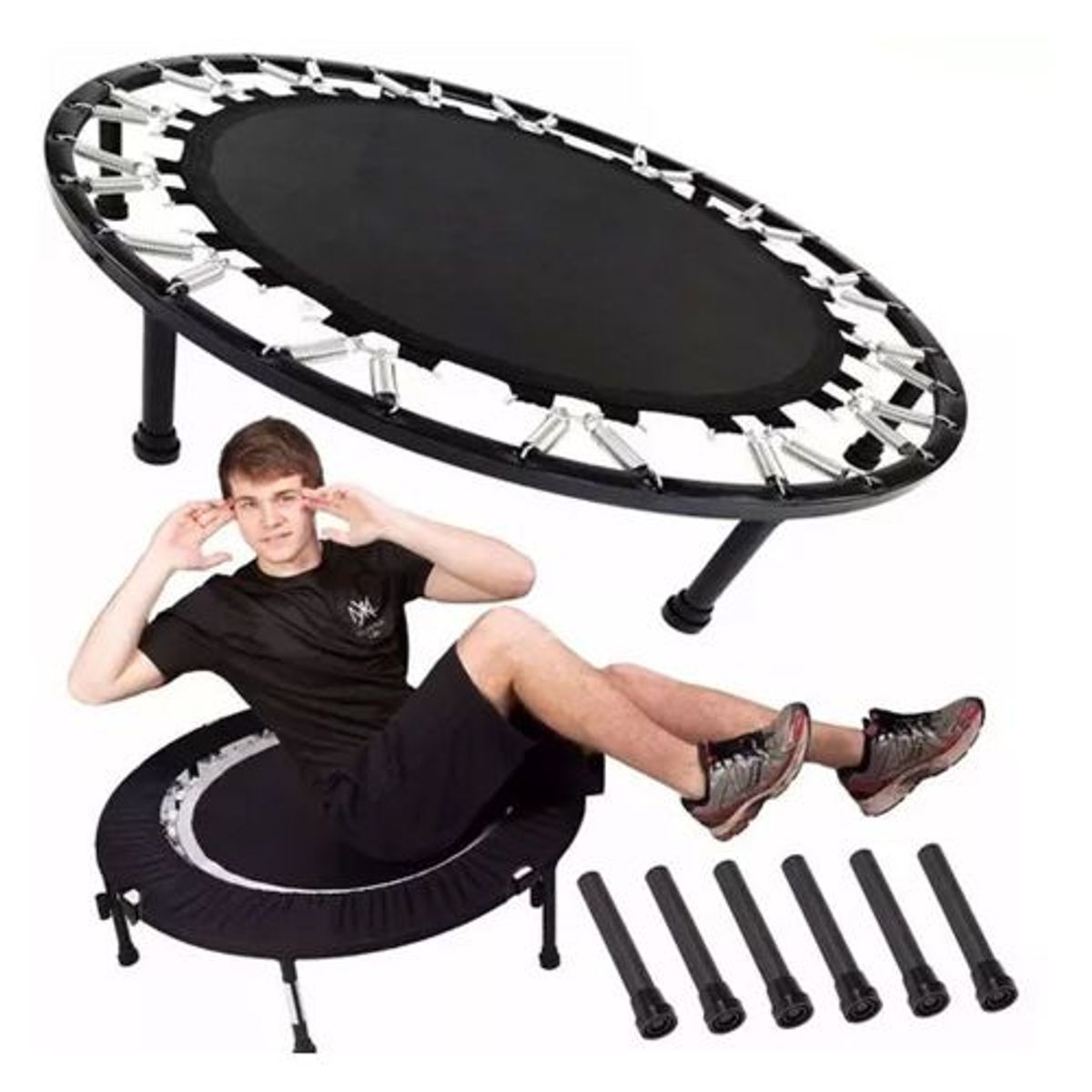 GENERICO - Trampolin Saltarín Aerobico Gimnasio Resistente Ejercicios