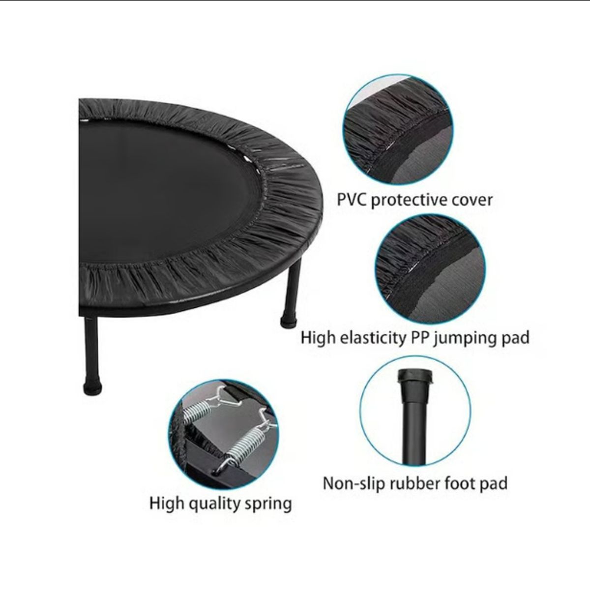 GENERICO - Trampolin Saltarín Aerobico Gimnasio Resistente Ejercicios