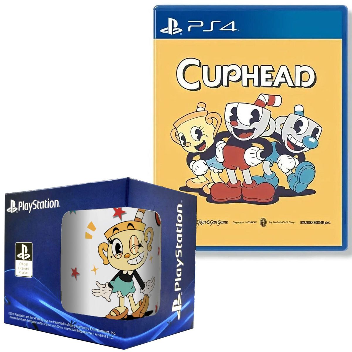 SONY - CupHead Playstation 4 Fisico + Taza