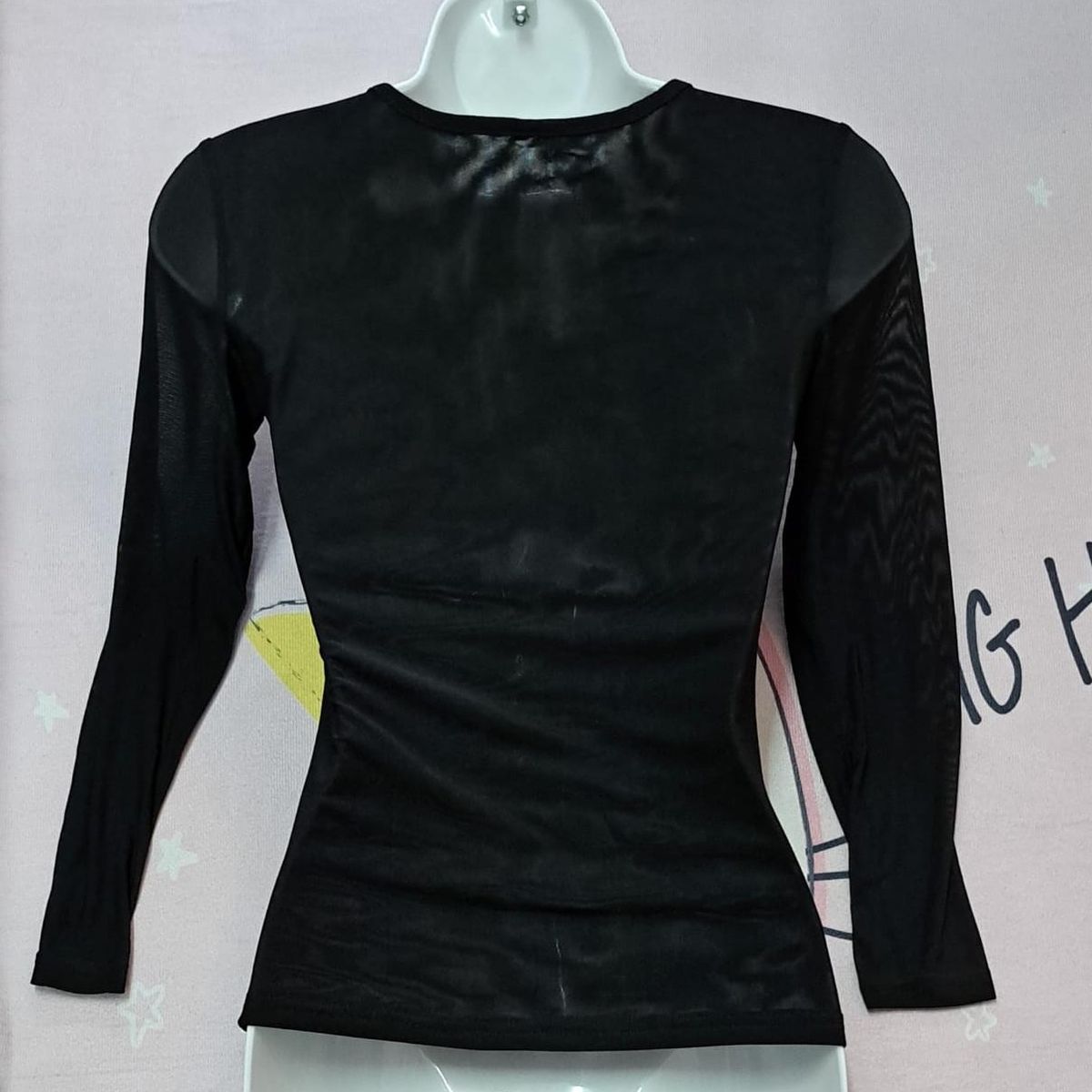 GENERICO - Polo Blusa APLIQUE 2CORAZONES  LENTEJUELA TALL SM Dealcoba.