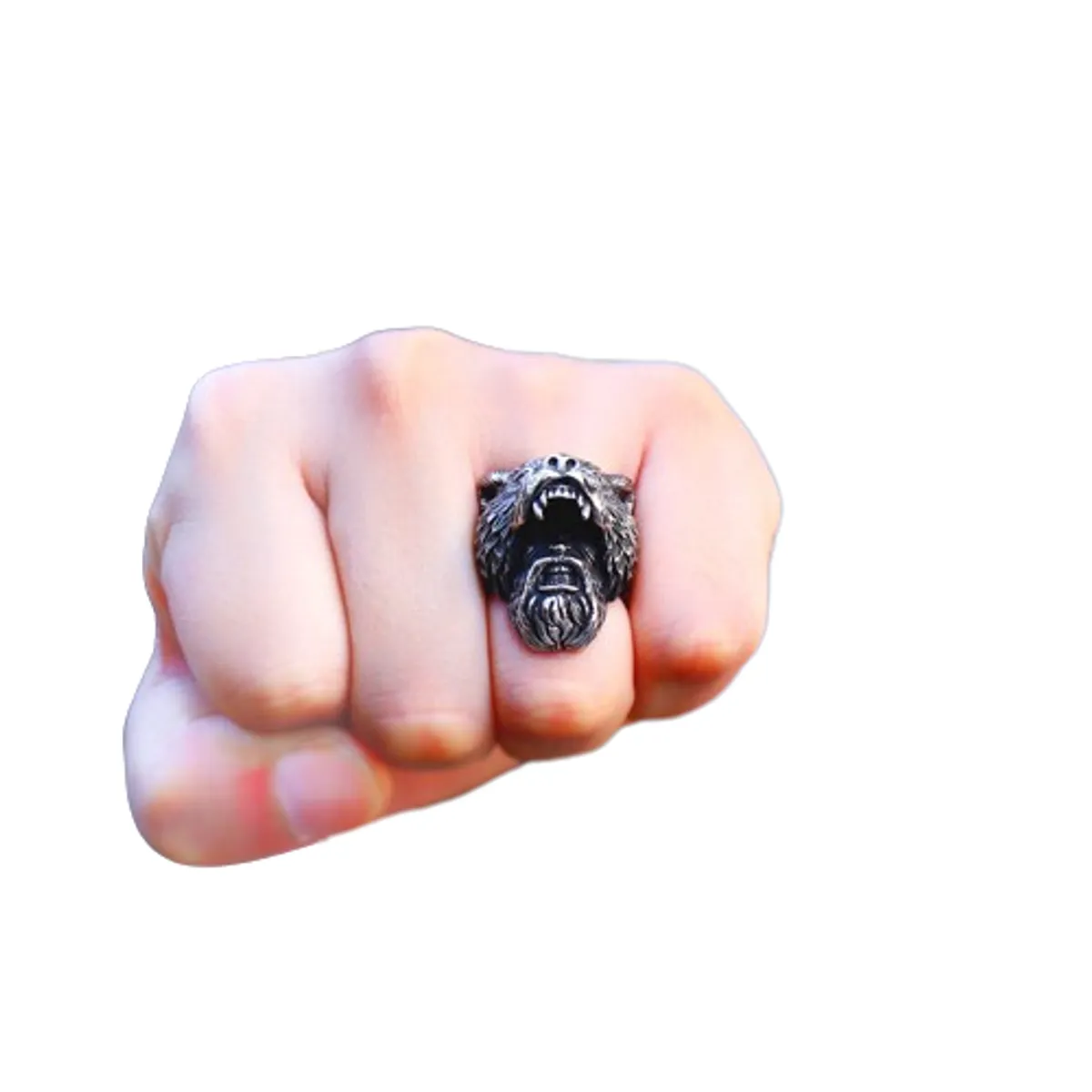 AFRODITA - Anillo Para Hombre Modelo Berserker
